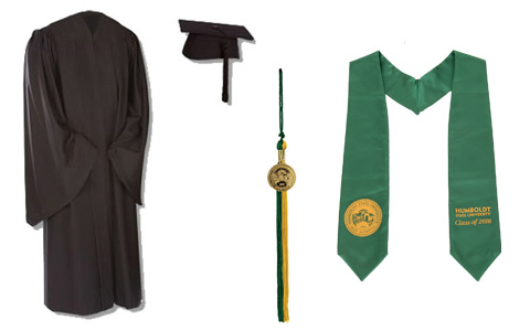 Cal Poly Humboldt Cap & Gown