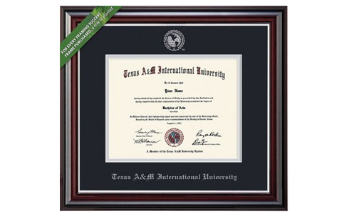 TAMIU Diploma Frames